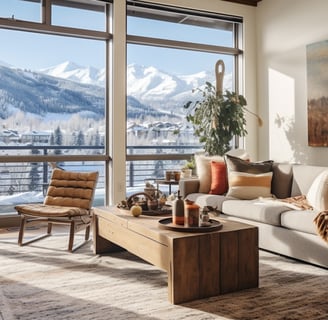 Condo Vacation Rental overlooking the slopes of Mount Snow in Vermont