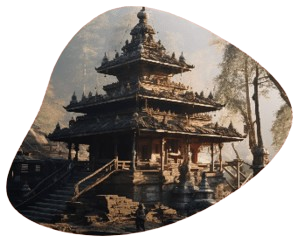 beautiful Chinese architecture of this temple