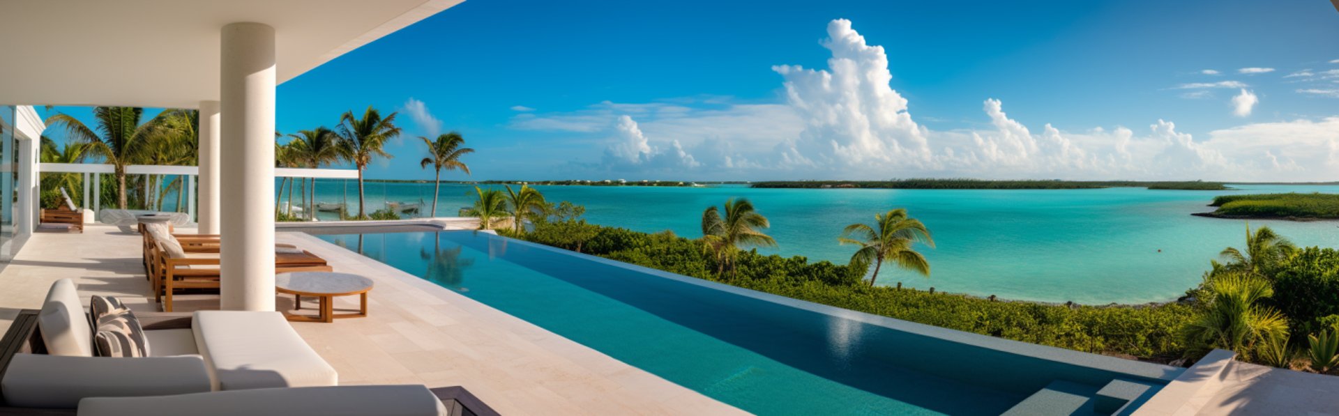 travel photography taken inside from a luxury villa