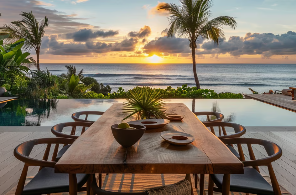 inside of a rental condo with ocean views fitting for a luxury world tour inside of a rental condo with ocean views fitting for a luxury world tour