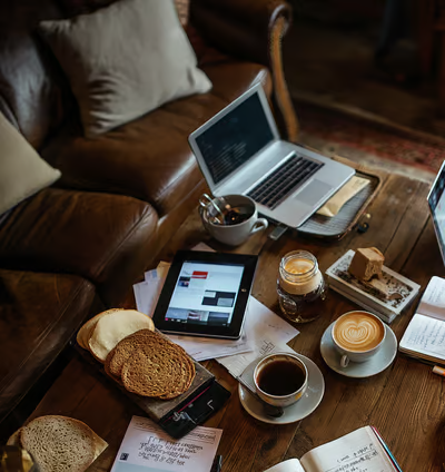 a cluttered desk a cluttered desk