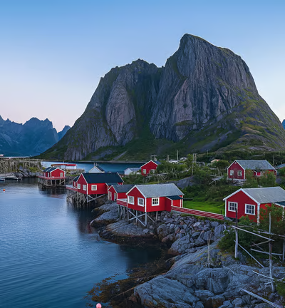 Lofoten Islands in Norway, a global adventure travel destination that is growing in popularity
