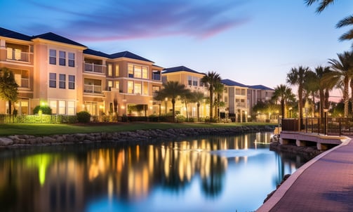  Twilight Serenity at Orlando Waterfront Condos.