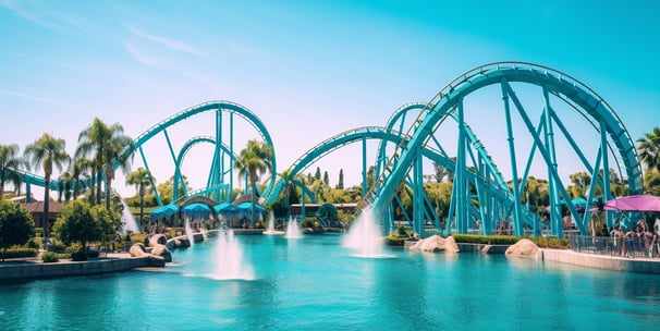 SeaWorld Orlando: Thrills Above Crystal Waters.