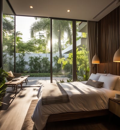 a cozy contemporary guesthouse near chatuc