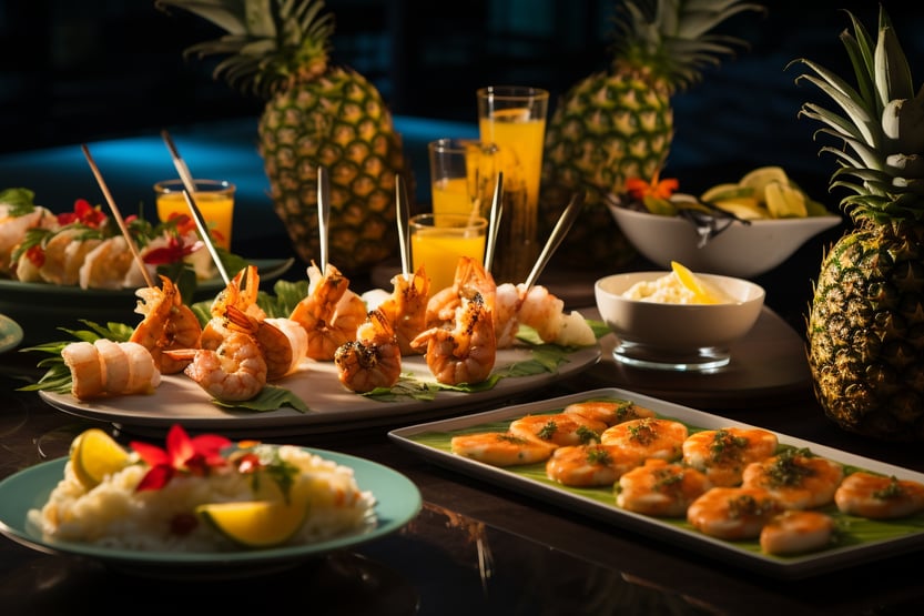 Paradise Island local cuisine