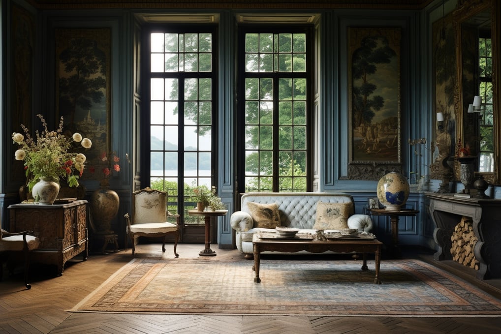 European Estate manor in the UK