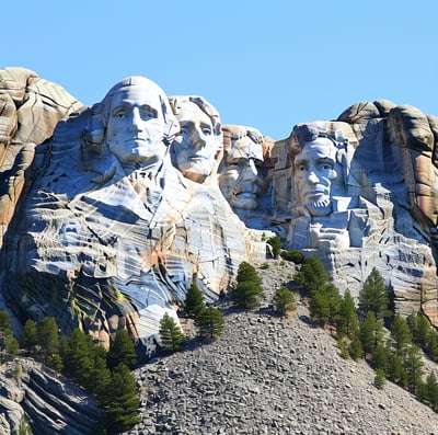 MOUNT RUSHMORE, KEYSTONE