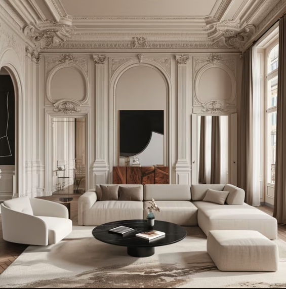 Lobby of a luxury rental home