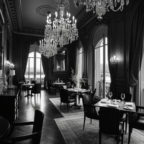 Gorgeous interior of a family vacation rental in paris