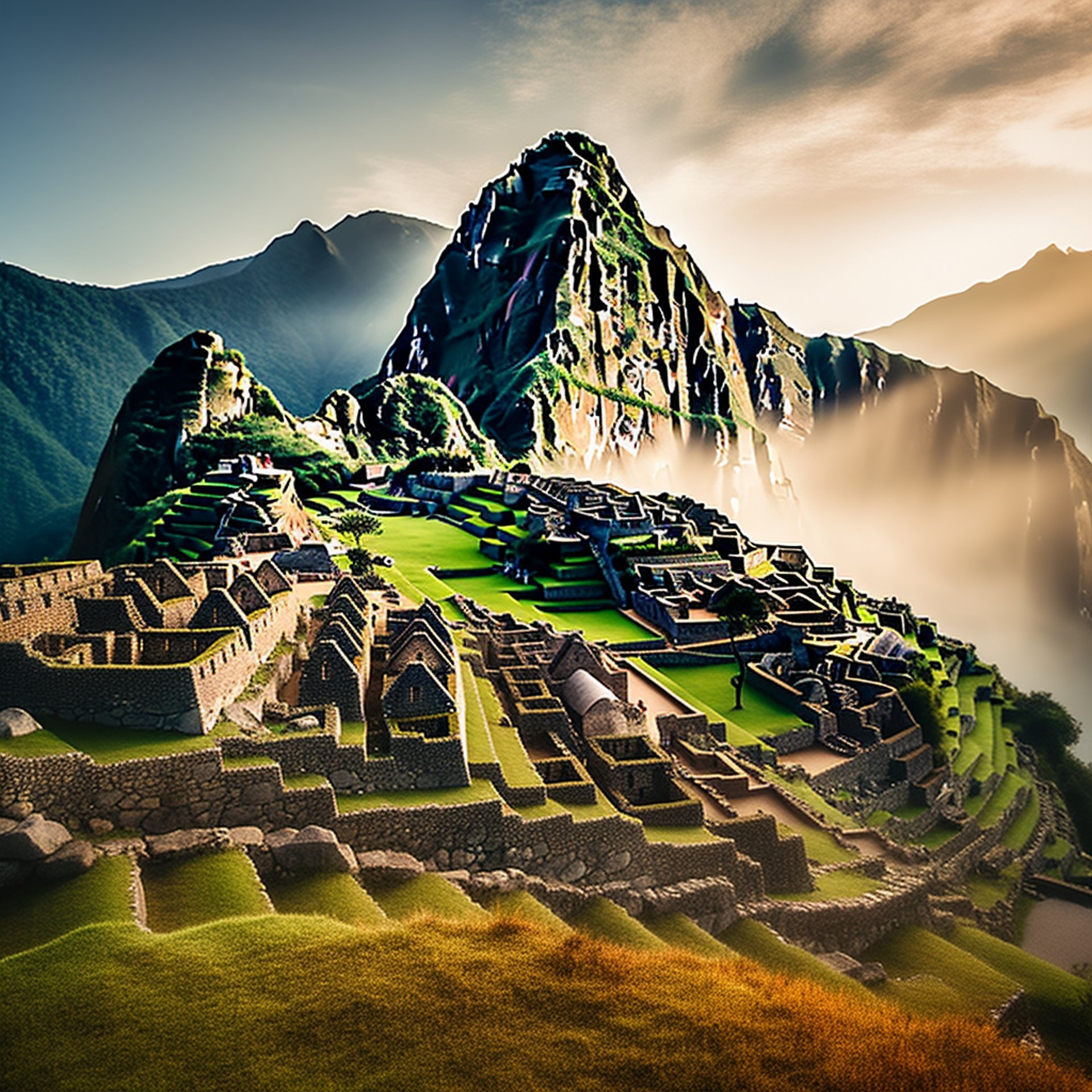 landscape of an ancient place