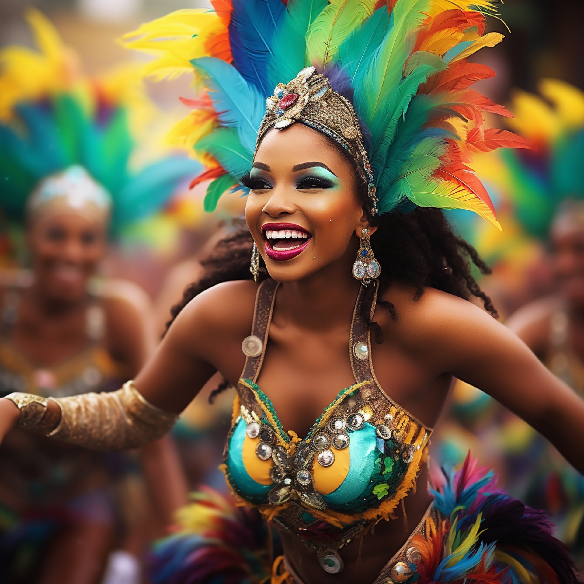 a woman dancing