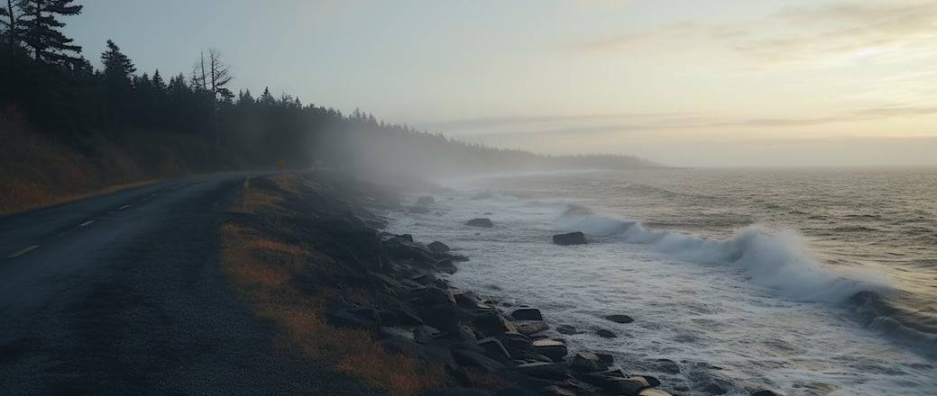 Nova Scotia shoreline