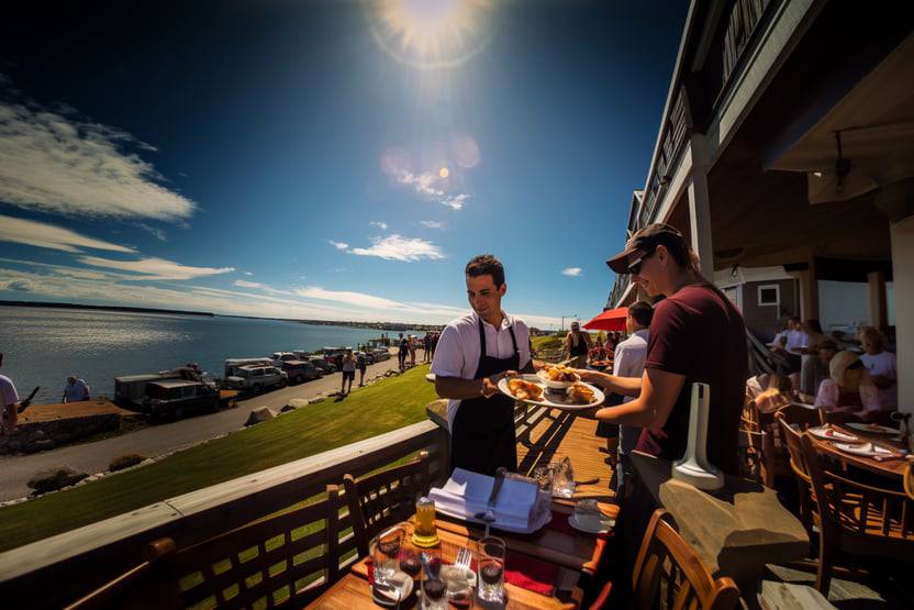 Nova Scotia beachfront restaurant