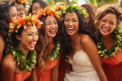 Hawai wedding