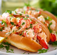 Iconic Lobster Roll: Amagansett's Fresh Catch Delight. Iconic Lobster Roll: Amagansett's Fresh Catch Delight.