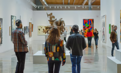 Artistic Journey: Inside Water Mill's Parrish Art Museum.