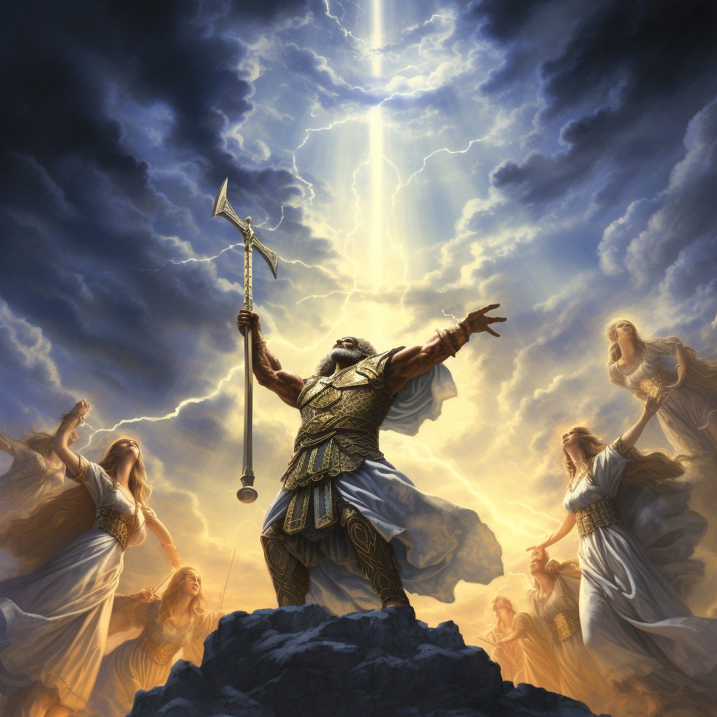 Greek prophecy artwork— for artistic purposes only