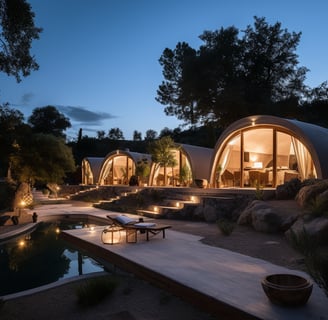 Eco-lodges in Greece for rent.