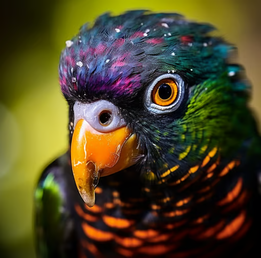 Reimagined Imperial Amazon, endemic to Dominica. Reimagined Imperial Amazon, endemic to Dominica.