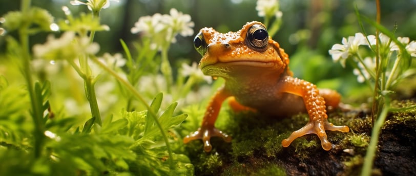 Endemic frog species in the Galapogos islands Endemic frog species in the Galapogos islands