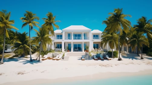 Palm Cay 4-bedroom villa beachfront in Nassau