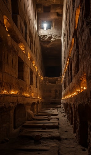 ancient Egyptian catacombs