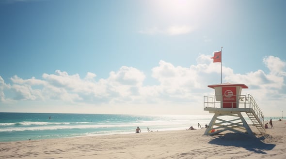 Pristine Florida beaches