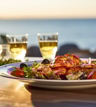 Turkish seafood & seaside dining in Ayvalik, Turkey Turkish seafood & seaside dining in Ayvalik, Turkey