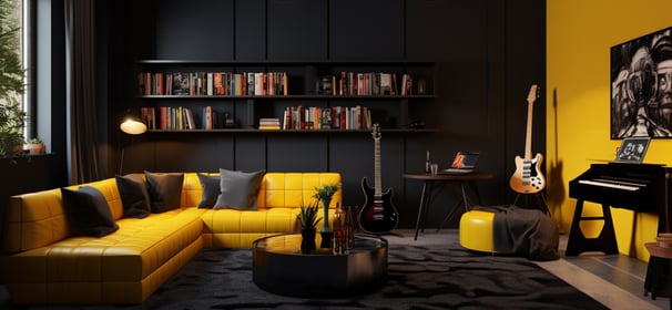 the common area of a hostel in Izmir, Turkey the common area of a hostel in Izmir, Turkey