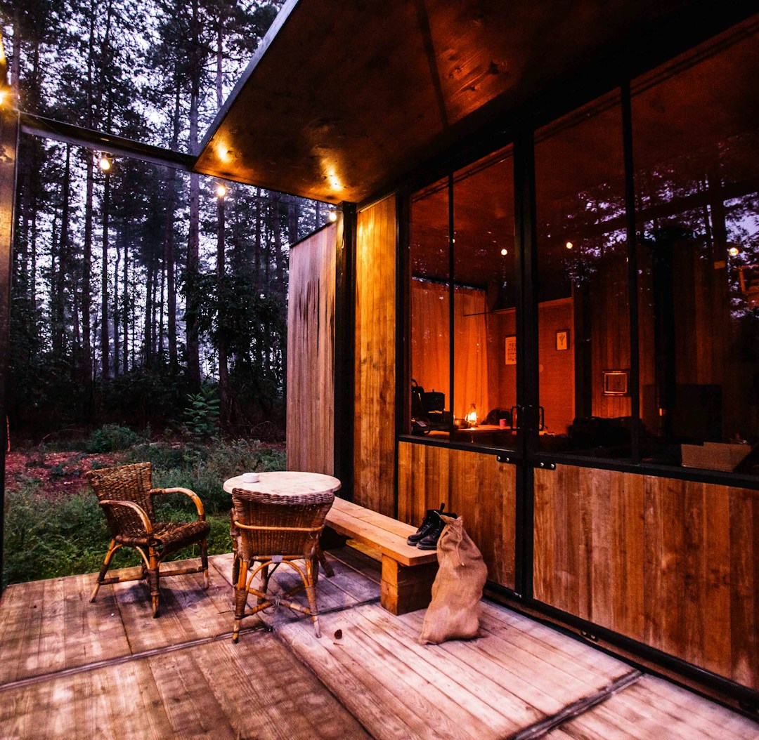 Brown wooden house Brown wooden house