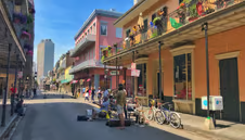 view of a street in New Orleans