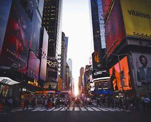Time Square, New York during daytime