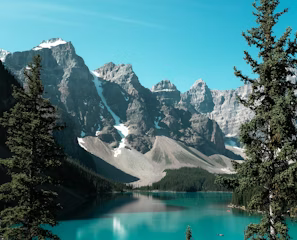 landscape photo of mountain near body of water