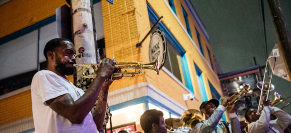 man playing instrument man playing instrument