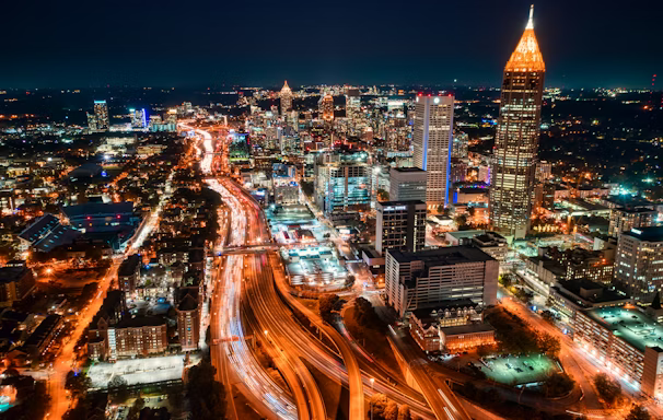 time lapse photography of city during night time time lapse photography of city during night time