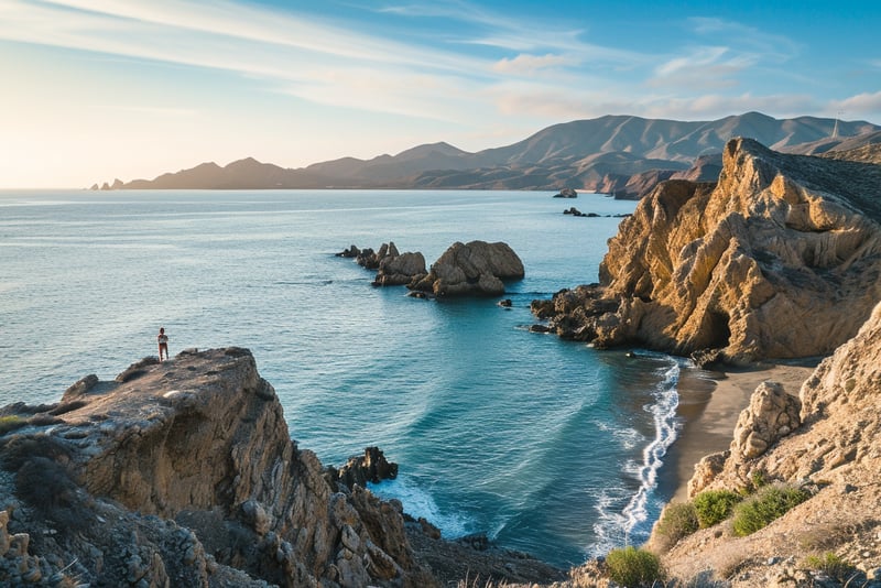 A scenic landscape photo of Cabo de Gata in Spain