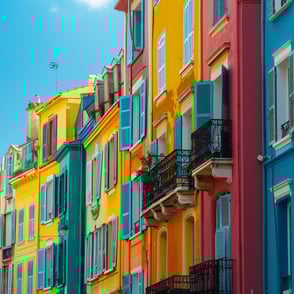 marseille france scenery vibrant colors travel photo