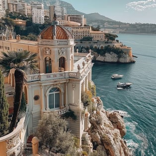 monaco france scenery