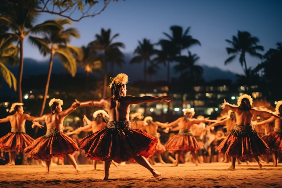 traditional Hawaiian luau performances that exude the aloha vibe