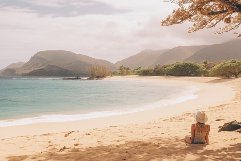 Stunning beaches of Maui, Hawaii