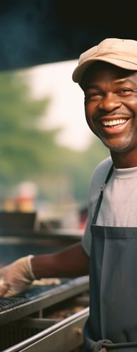 southern illinois barbecue scene a chef african