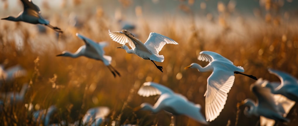 a birdwatcher with binoculars at the Venetian Dolomites during spring afternoon.