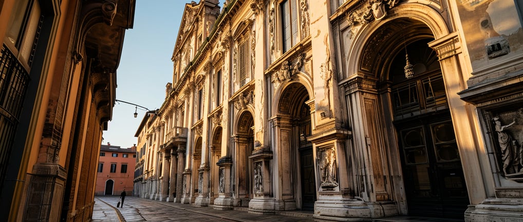 a baroque building in Italy during daytime.