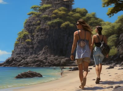 Explore Fiji's private islands: Secluded beaches, waterfalls, untouched landscapes