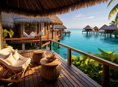 Luxurious Overwater Bungalows in the Maldives