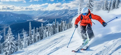 Whitefish Resort: Ski with Glacier Park views.