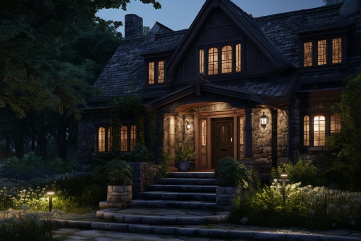 Lilburn Mansion, an old haunted mansion in Ellicott City, Maryland