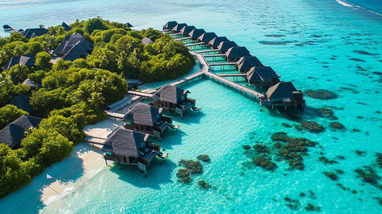 lavish overwater villas in maldives