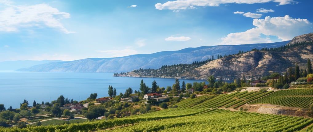 Kelowna's lush vineyards